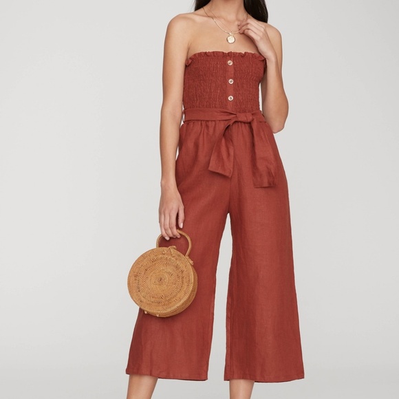 Faithfull the Brand Pants - NWT Faithfull the brand lais jumpsuit